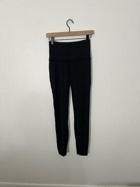 Lululemon Wunder Lounge Super High-Rise Tight 28” Heathered Black Size 4